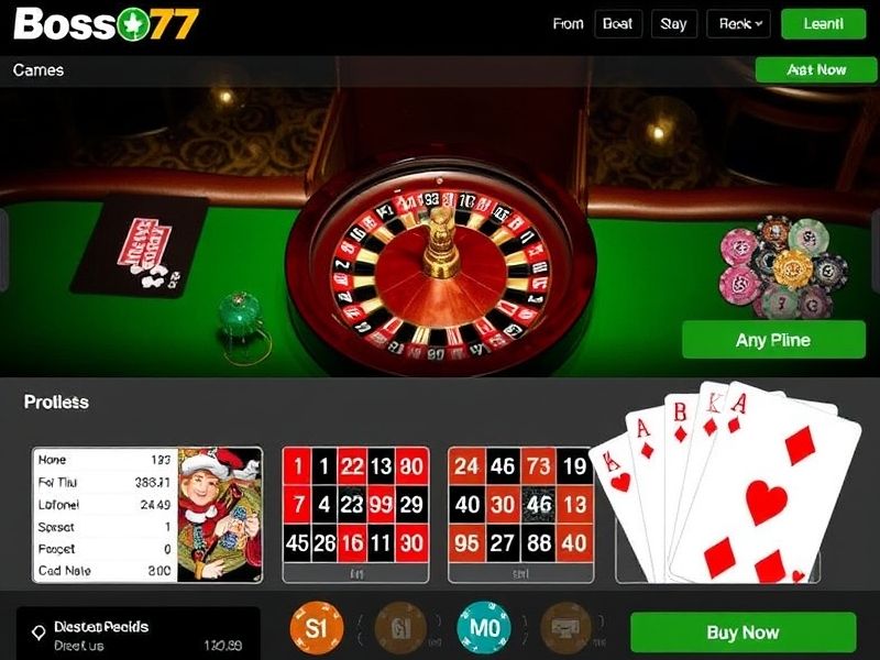 Welcome to boss77.com the premier online gambling platform offering diverse casino games, sports betting, and exclusive bonuses in a secure, user-friendly environment.